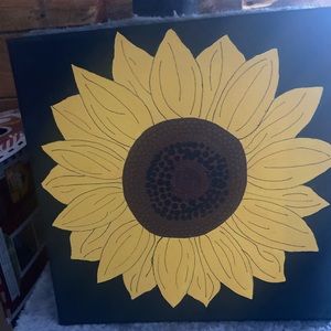 Sun flower painting